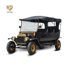 8 Passengers Environment Friendly Electric Powered Vintage Classic Car with Factory Price